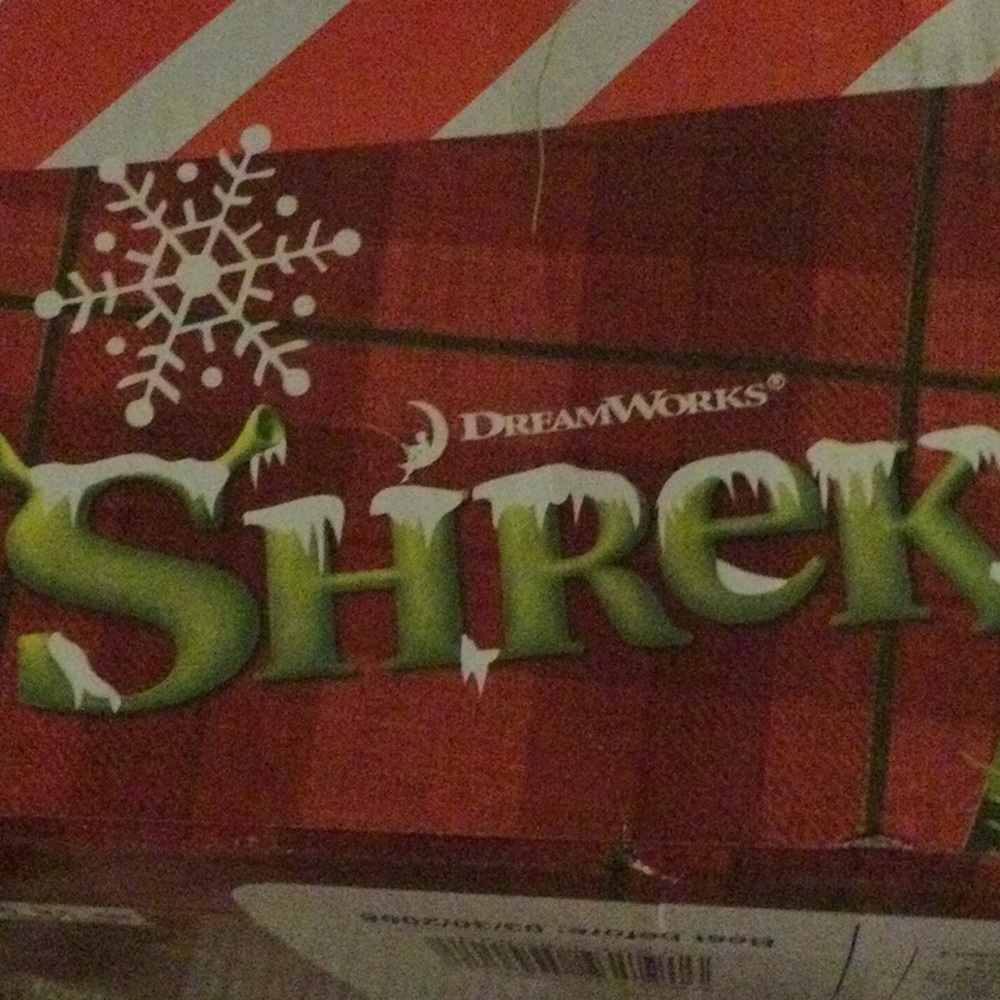 Shrek & Donkey Christmas Ceramic Coffee Mug Set of 4 Collectible 2007 Dreamworks - Picture 12 of 16